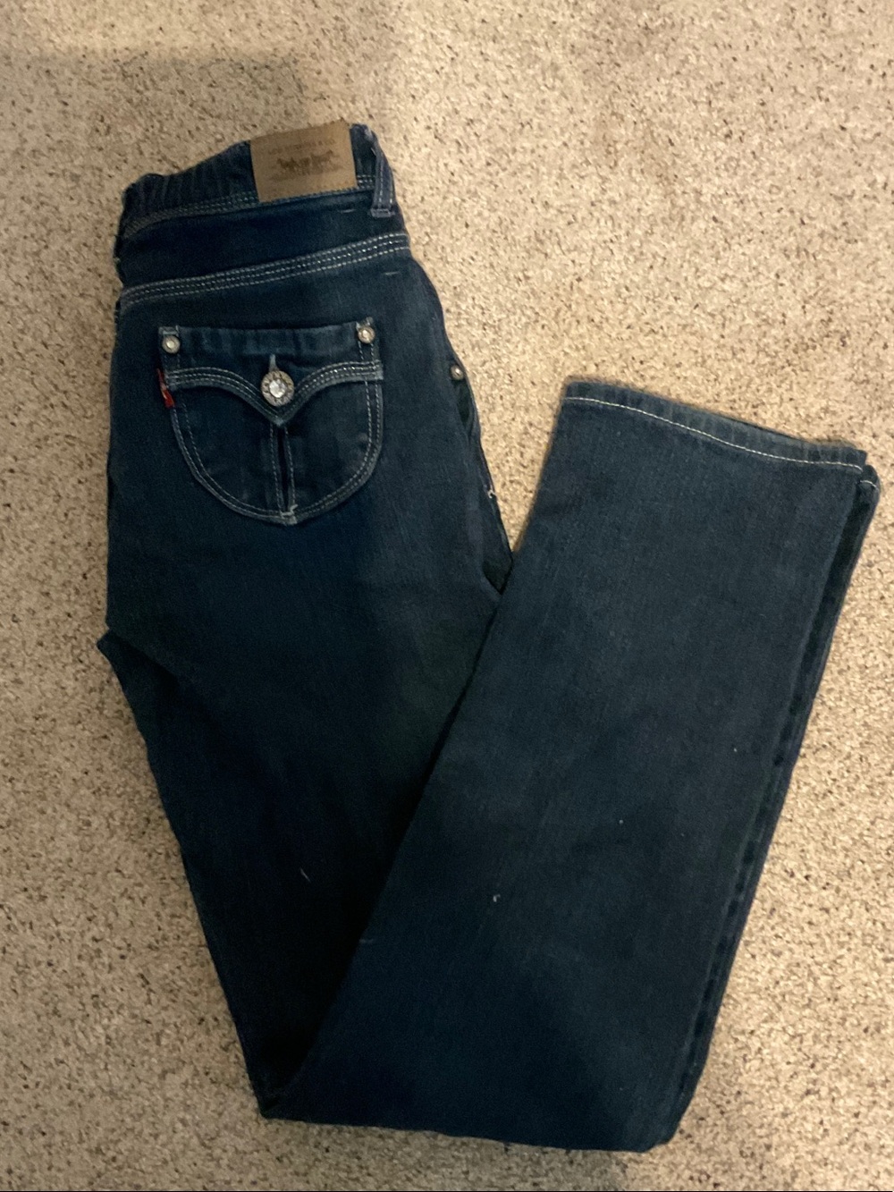 Levi's Women's Dark wash Bootcut Jeans